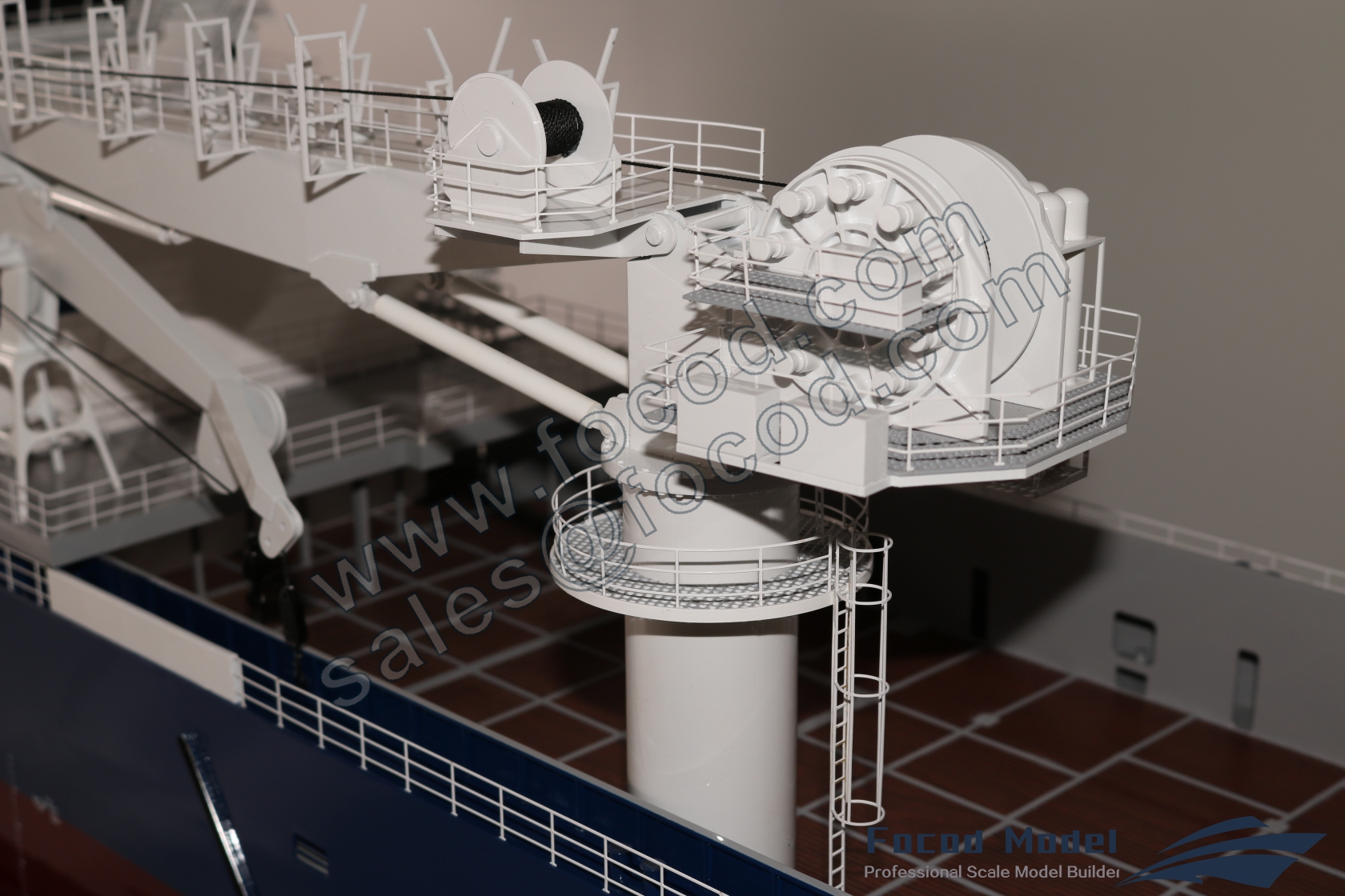 customized model of 134m Offshore Support Vessel